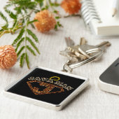 Porte-clés Java Man Coffee Humor Key Chain (Côté)