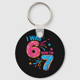 Porte-clés J'avais 6 ans pour mon anniversaire de 7 ans Maint