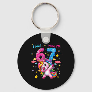Porte-clés J'avais six ans maintenant j'ai sept ans Dabbing L