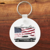 Porte-clés Javelin AMX muscle car (Recto)