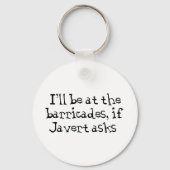 Porte-clés Javert Les Misérables (Recto)