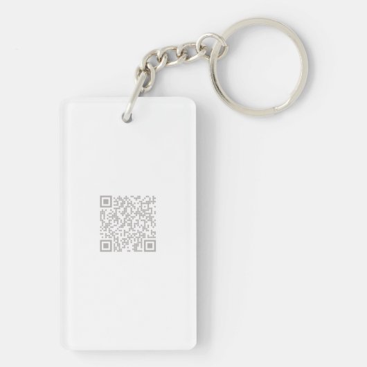 Porte-clés Jay bleu brillant (Dos)