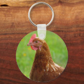 Porte-clés Jay Hen Rhode Island Poulet rouge (Recto)
