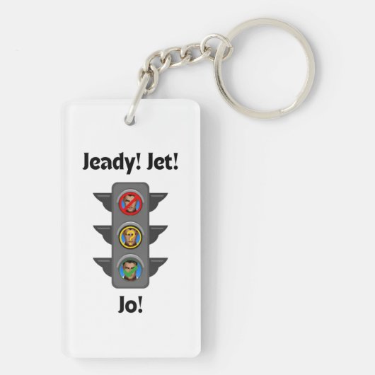 Porte-clés Jayce Stoplight (Dos)