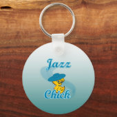 Porte-clés Jazz Chick #3 (Recto)