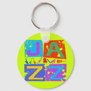 PORTE-CLÉS JAZZ RETRO