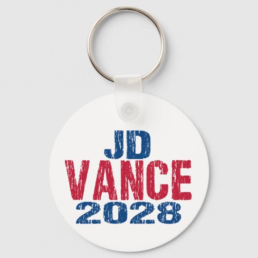 Porte-clés JD Vance 2028 (déçu) (Recto)
