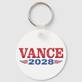 Porte-clés JD Vance Président 2028 (bs)