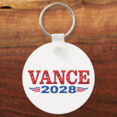 Porte-clés JD Vance Président 2028 (bs) (Verso)