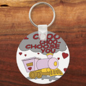 Porte-clés Je Choo Choo Choo Choisissez Vous (Recto)