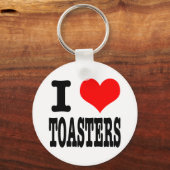 PORTE-CLÉS JE COEUR (AMOUR) TOASTERS (Recto)