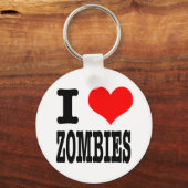PORTE-CLÉS JE COEUR (AMOUR) ZOMBIES (Recto)