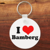 Porte-clés Je coeur Bamberg (Recto)