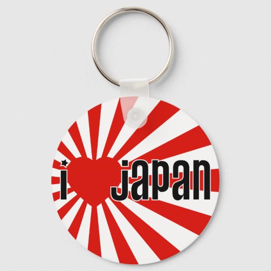 Porte-clés Je Coeur le Japon ! (Recto)