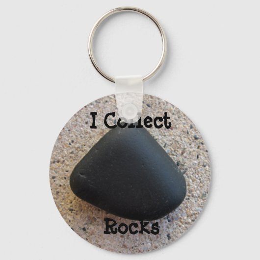 Porte-clés Je collectionne le Porte - clé Rocks (Recto)