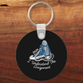 Porte-clés Je Comprends L'Affectation Baskets Et Perles Kam (Recto)