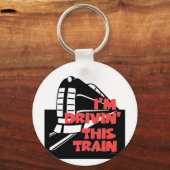 PORTE-CLÉS JE CONDUIS CE TRAIN (Recto)
