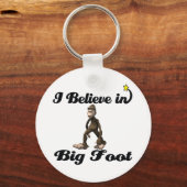 Porte-clés je crois au big foot (Recto)