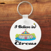 Porte-clés je crois au cirque (Recto)