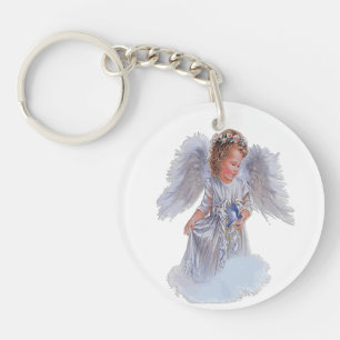 Porte-clés Je crois aux anges