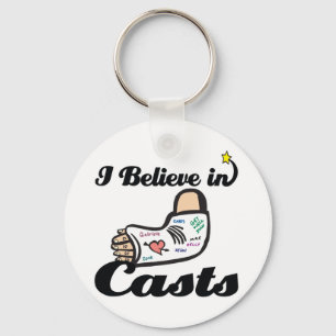 Porte-clés je crois aux casts