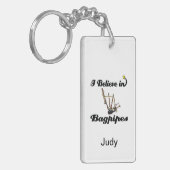 Porte-clés je crois aux cornemuses (Devant gauche)