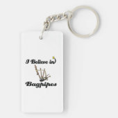 Porte-clés je crois aux cornemuses (Dos)