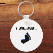 Porte-clés Je crois en Bigfoot (Recto)