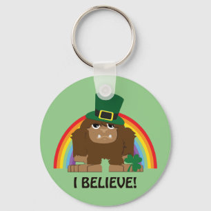 Porte-clés Je Crois ! Leprechaun Bigfoot