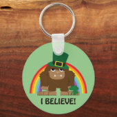 Porte-clés Je Crois ! Leprechaun Bigfoot (Recto)