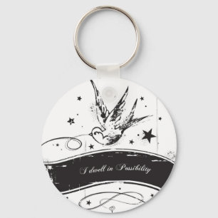 Porte-clés "Je demeure dans la possibilité "