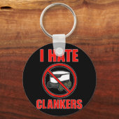 Porte-clés Je Déteste Les Clankers Drôle Pour Les Hommes Femm (Recto)