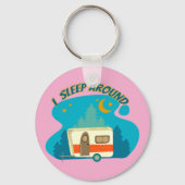 Porte-clés Je Dors Autour Du Camper Van Camper Explorer Campi (Verso)