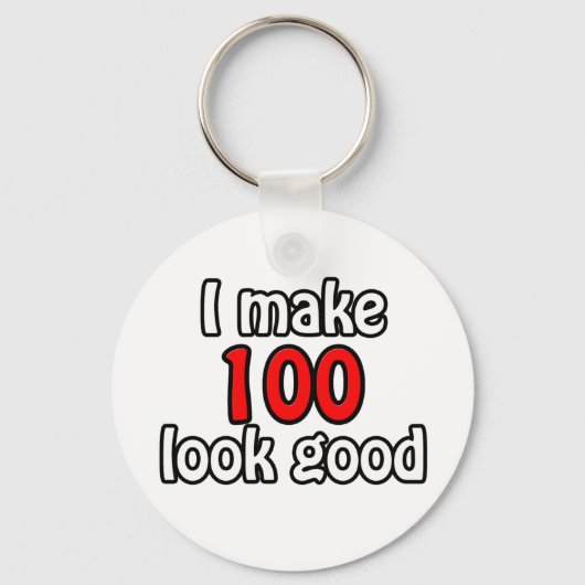 Porte-clés Je fais 100 beaux (Recto)