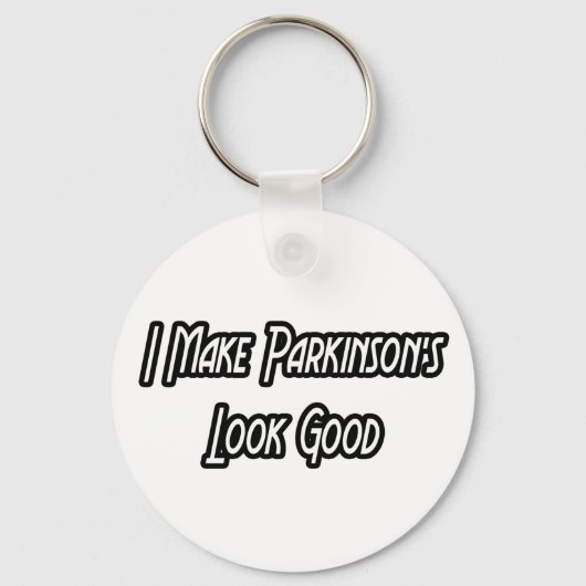 Porte-clés Je fais paraître Parkinson bien (Recto)