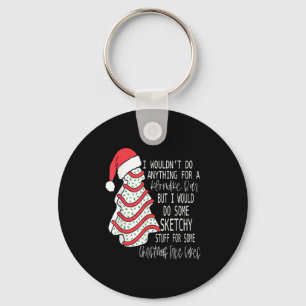 Porte-clés Je ferais des trucs louches pour un sapin de Noël