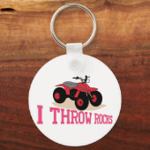 Porte-clés Je Jette Des Rochers (Recto)