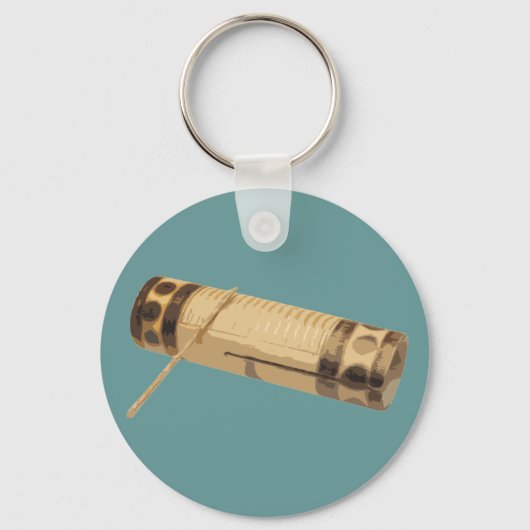 Porte-clés Je Joue Au Guiro ! (Recto)