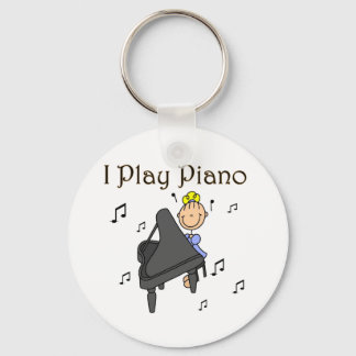 Porte-clés Je joue aux t-shirts et cadeaux de piano