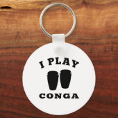 Porte-clés Je Joue Conga (Recto)