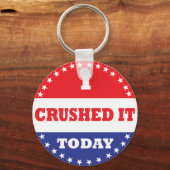 Porte-clés Je L'Ai Écrasé Aujourd'Hui (Recto)