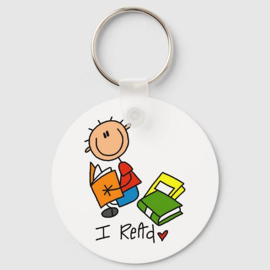 Porte-clés Je lis (Recto)