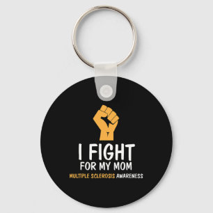Porte-clés Je Lutte Pour Ma Mère Ms Awareness