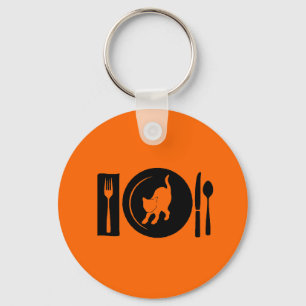 Porte-clés Je mange...