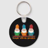 Porte-clés Je me tenais avec mes Gnomes noirs (Verso)