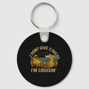 Porte-clés Je M'en Fous Des Canards Je Porte Un T-Shirt De Cr