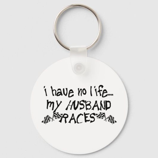 Porte-clés Je N'Ai Aucune Vie, Mes Courses De Mari (Recto)