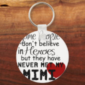 Porte-clés Je n'ai jamais rencontré mon mimi (Recto)