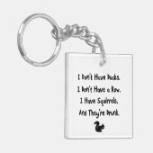 Porte-clés Je n'ai pas de canards (Devant gauche)