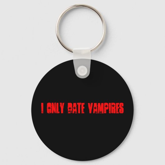 Porte-clés Je ne date que le porte - clé Vampires (Recto)